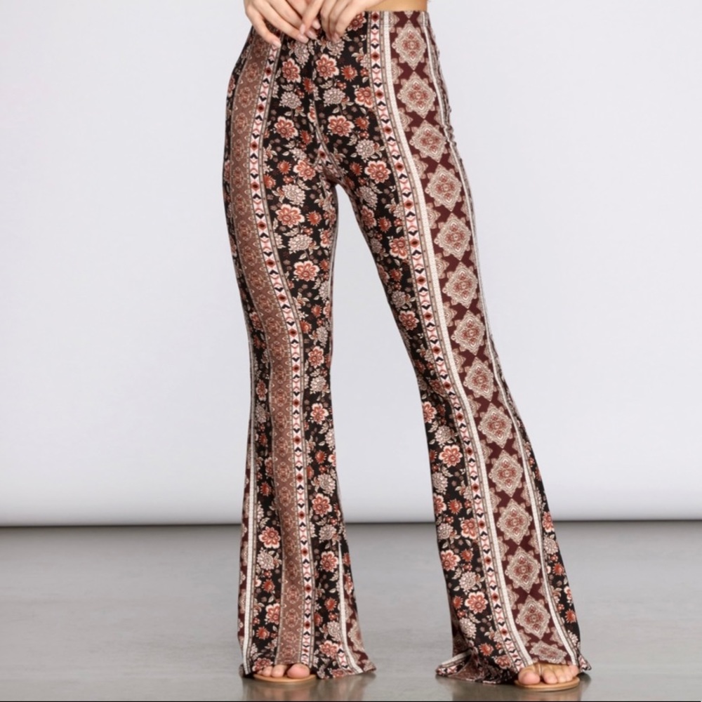 Boho Flare Pants